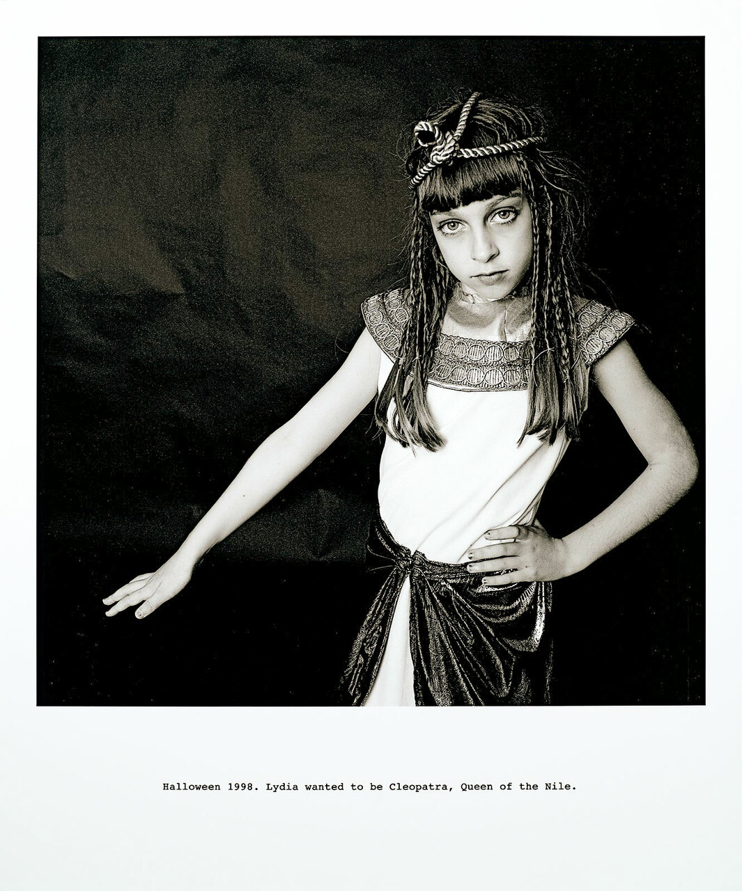 Tony Mendoza, "Halloween 1998. Lydia wanted to be Cleopatra, Queen of the Nile"